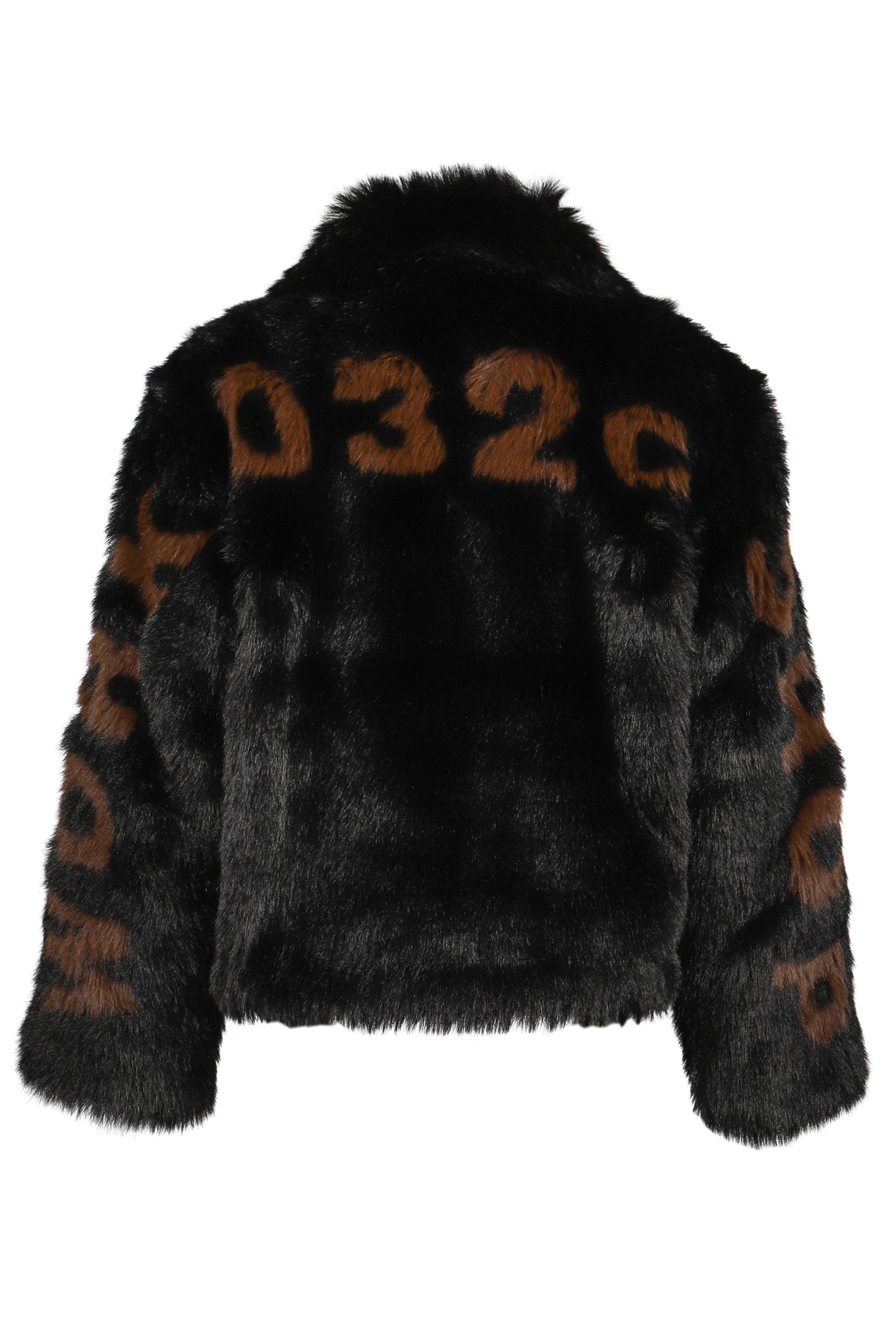 MUDDY'' FAUX FUR BLOUSON / BLK 