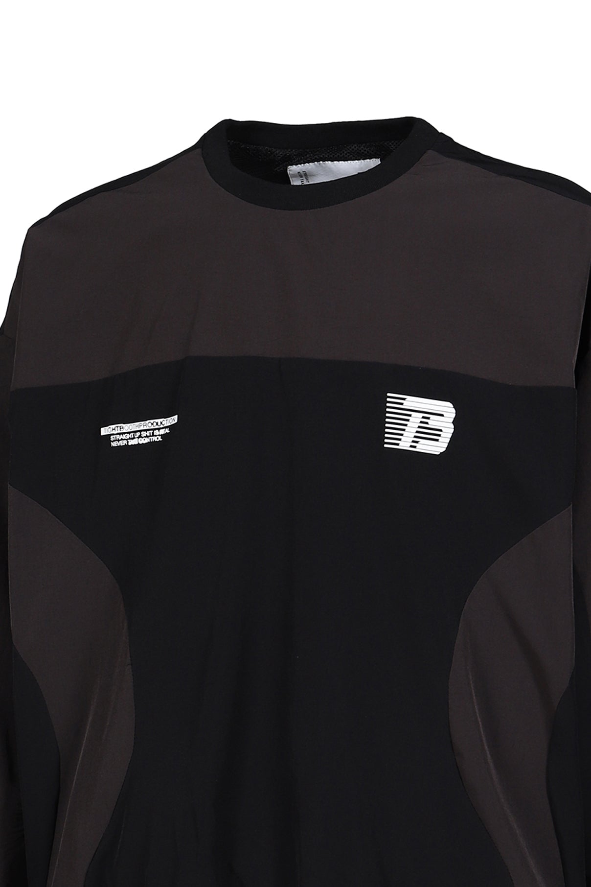 PANEL WIND JACKET / BLK