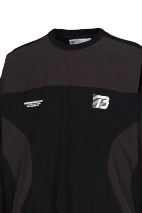 PANEL WIND JACKET / BLK