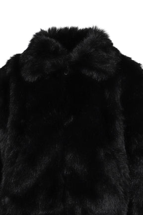 MUDDY'' FAUX FUR BLOUSON / BLK 
