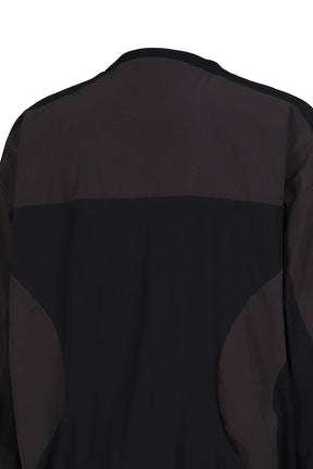 PANEL WIND JACKET / BLK