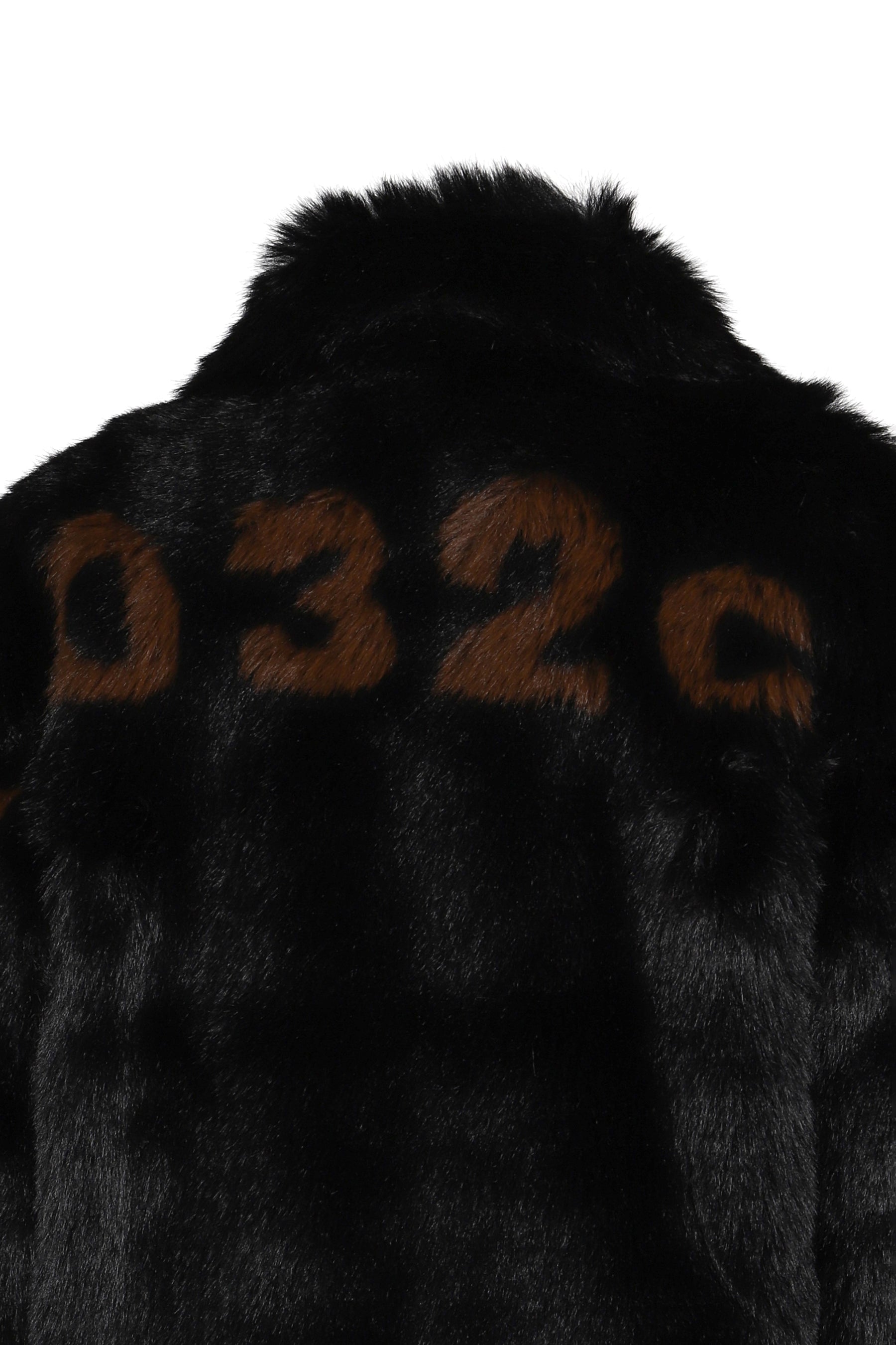 MUDDY'' FAUX FUR BLOUSON / BLK 