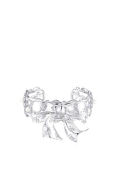 BOWKNOT METAL ARM BAND / SIL