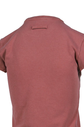 Jean Paul Gaultier STRETCH COTTON BABY TEE EMBROIDERED "NEEDLES JEAN PAUL GAULTIER" / BUR