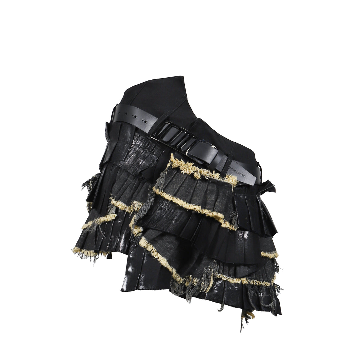ONRUSH FW25 TWIRL MINI SKIRT (EXCLUSIVE) / BLK - NUBIAN