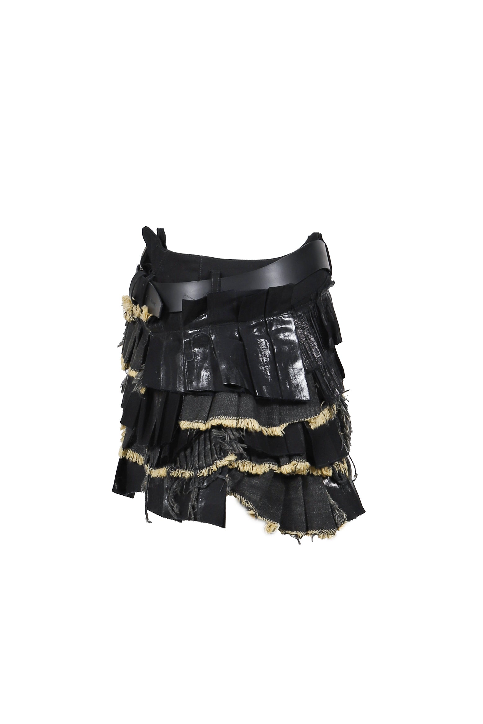 TWIRL MINI SKIRT(EXCLUSIVE) / BLK 