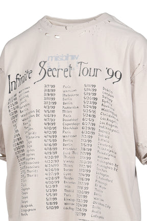 TOUR 99 TSHIRT UNISEX / WHT