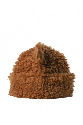 BEAR BEANIE / DARKBRW