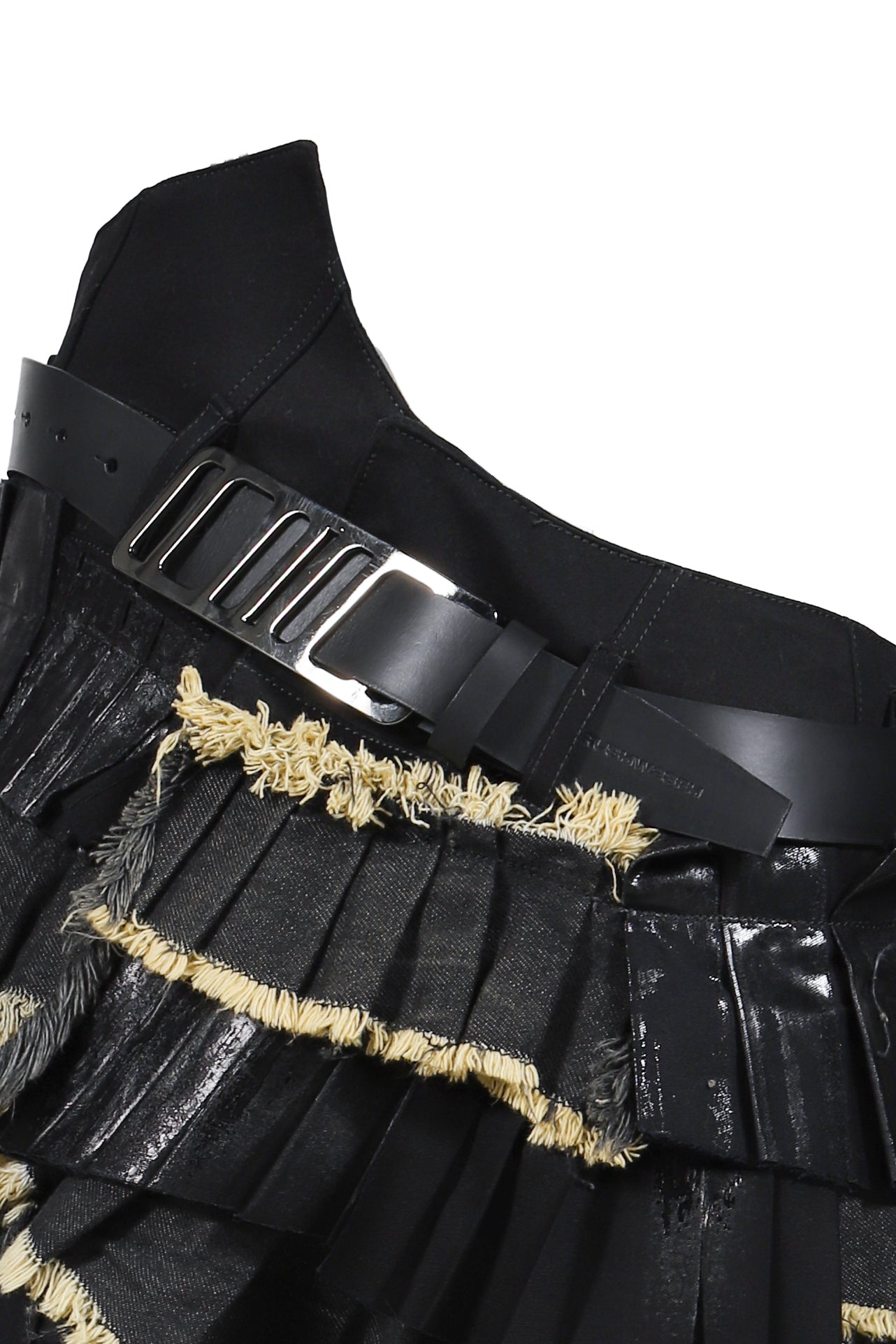 TWIRL MINI SKIRT(EXCLUSIVE) / BLK 