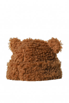 BEAR BEANIE / DARKBRW