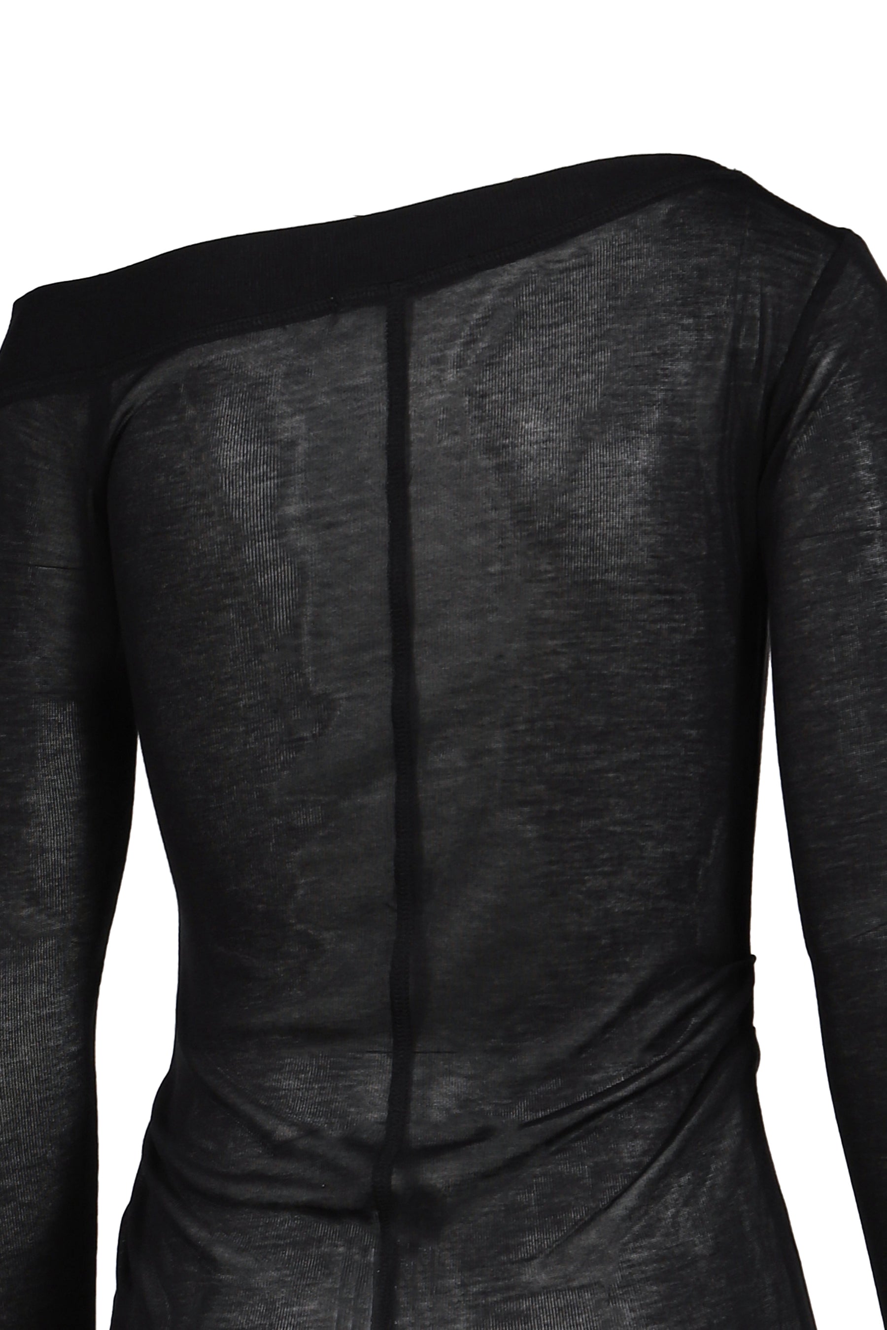 SLICK OFF SHOULDER T / BLK
