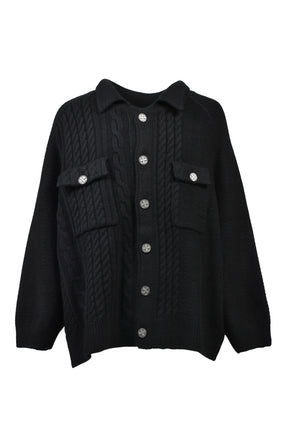 TOD’S SUNDAY SWEATER / BLK