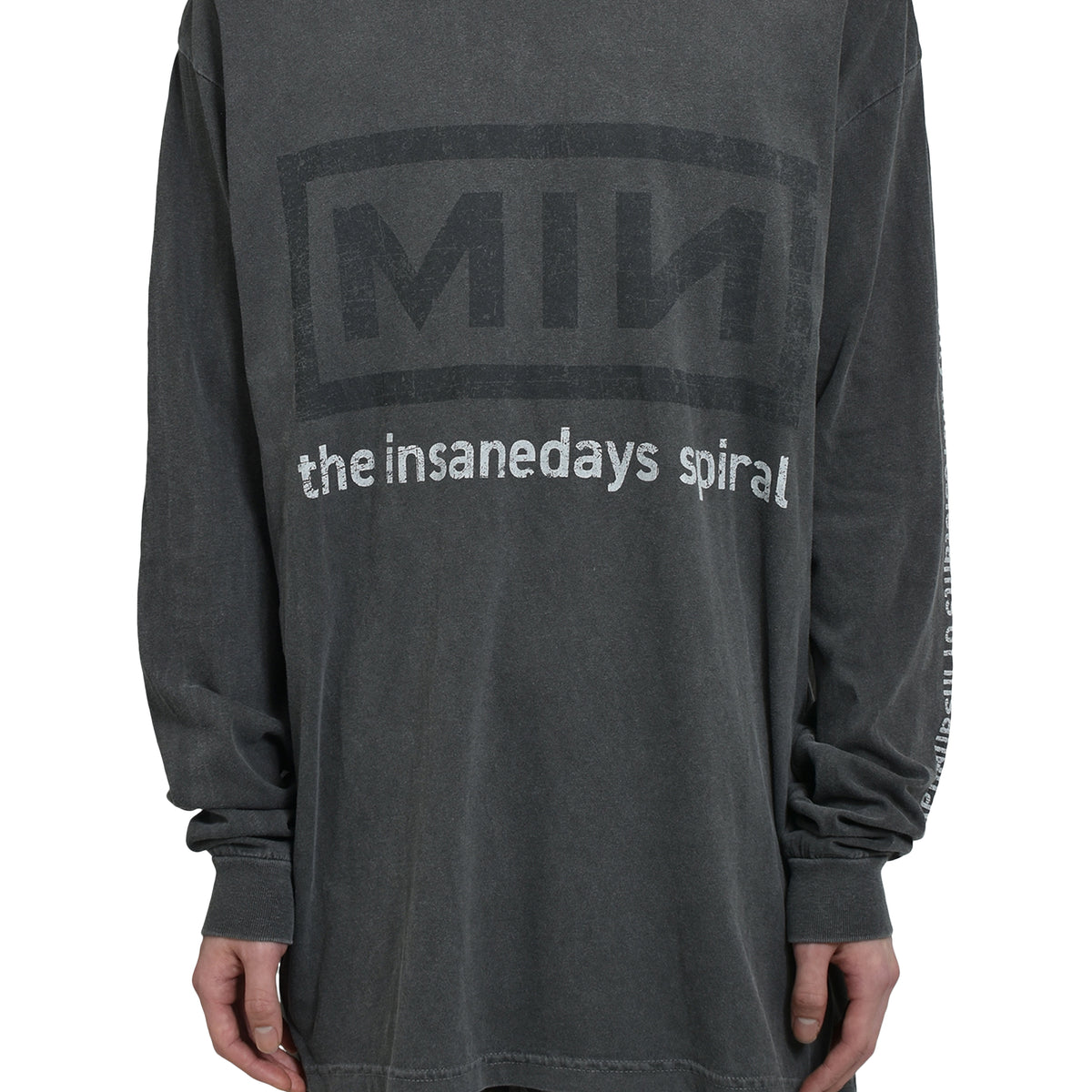 BOOTLEG SWEAT AGED BLACK minus マイナス BOOTLEG SWEAT AGED BLACK minus マイナス