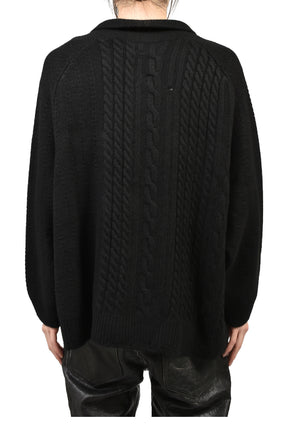 TOD’S SUNDAY SWEATER / BLK