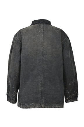 DUCK COVERALL BLANKET LINER AGED / AGED BLK