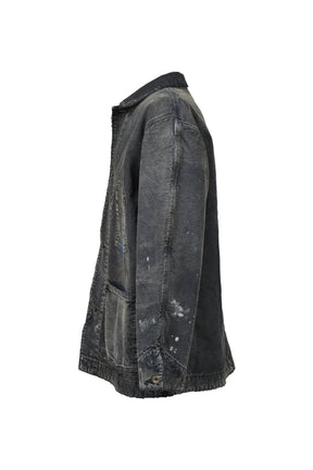 DUCK COVERALL BLANKET LINER AGED / AGED BLK