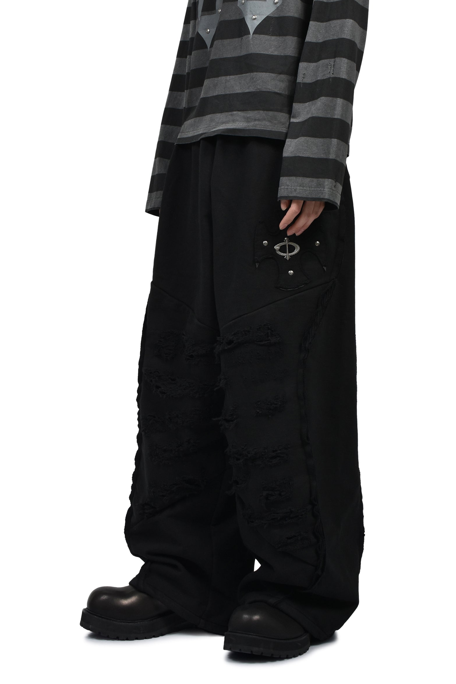 SKOOT SWEAT PANTS / BLK