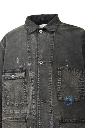 DUCK COVERALL BLANKET LINER AGED / AGED BLK