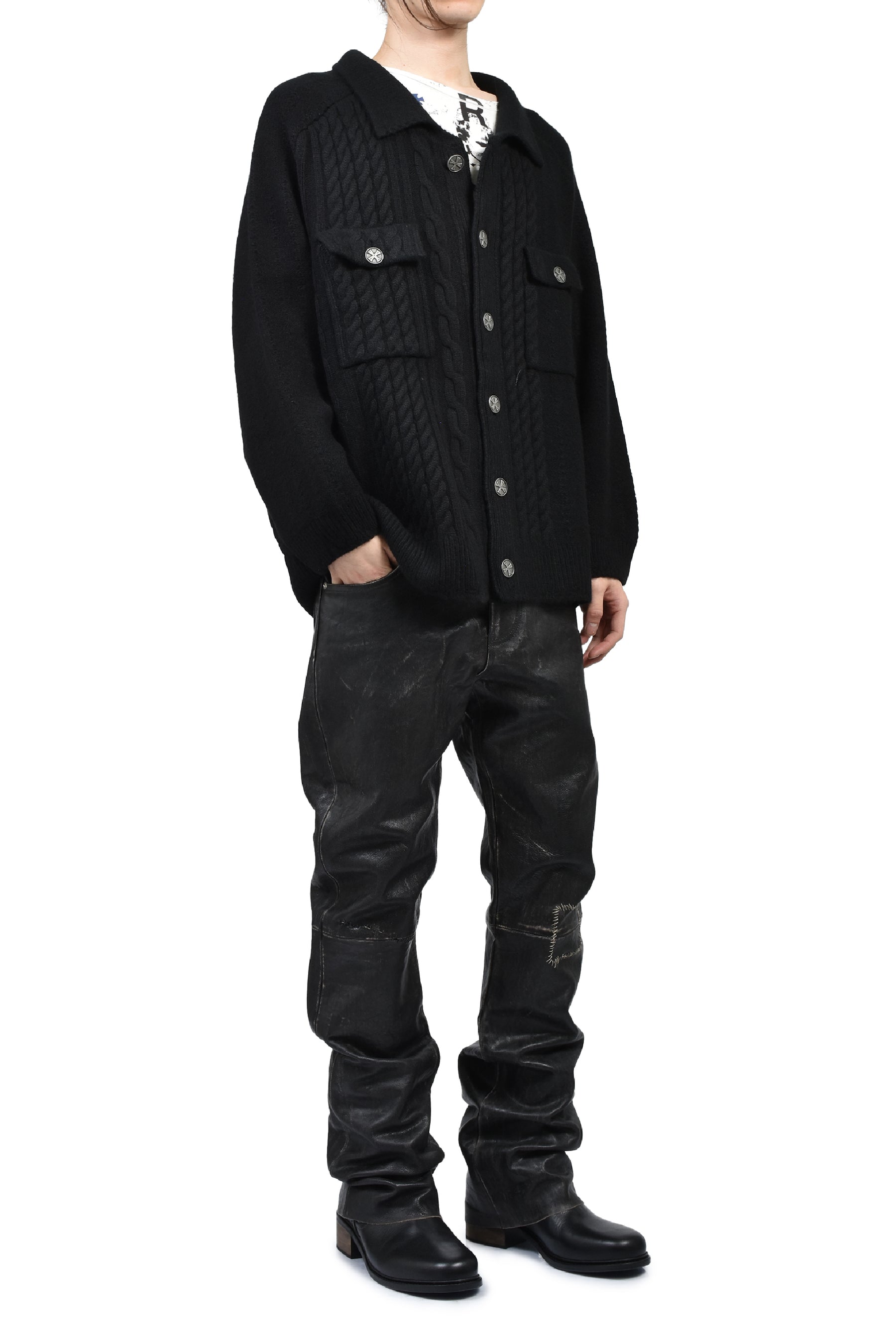 TOD’S SUNDAY SWEATER / BLK