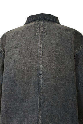 DUCK COVERALL BLANKET LINER AGED / AGED BLK