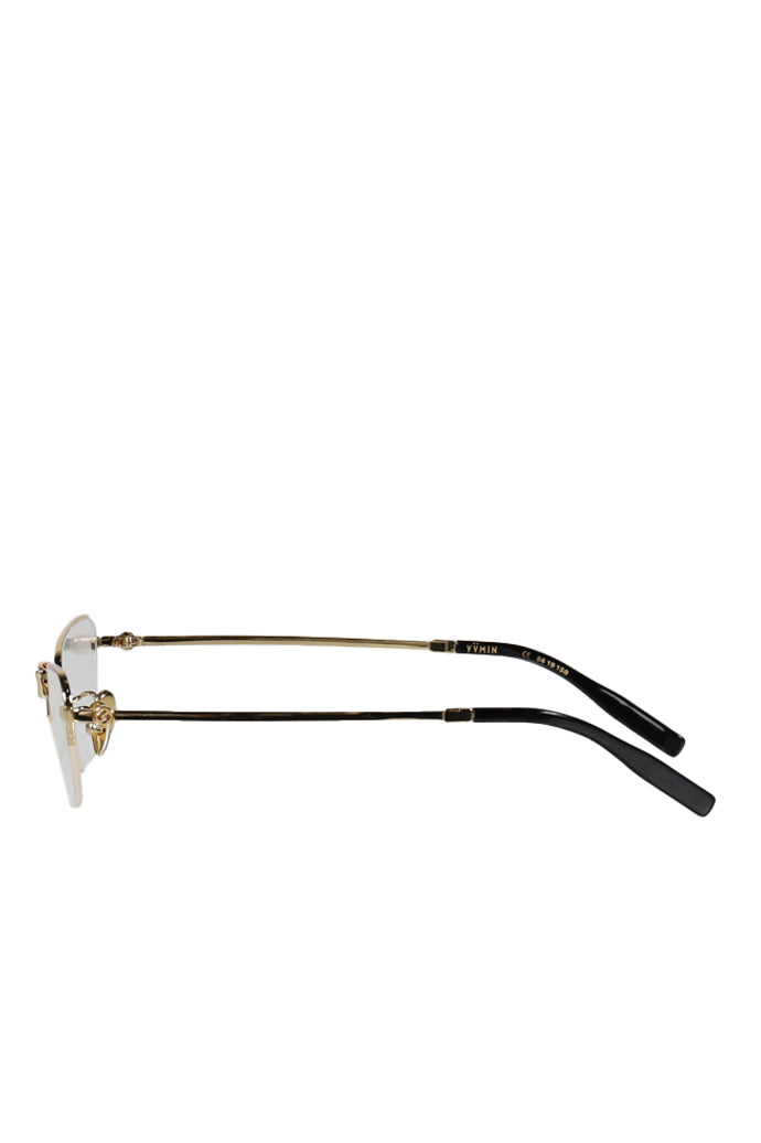 METAL BOWKNOT GLASSES / GLD 