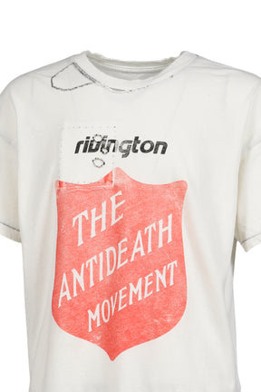 ANTI DEATH TYLER TEE / MAX WHT