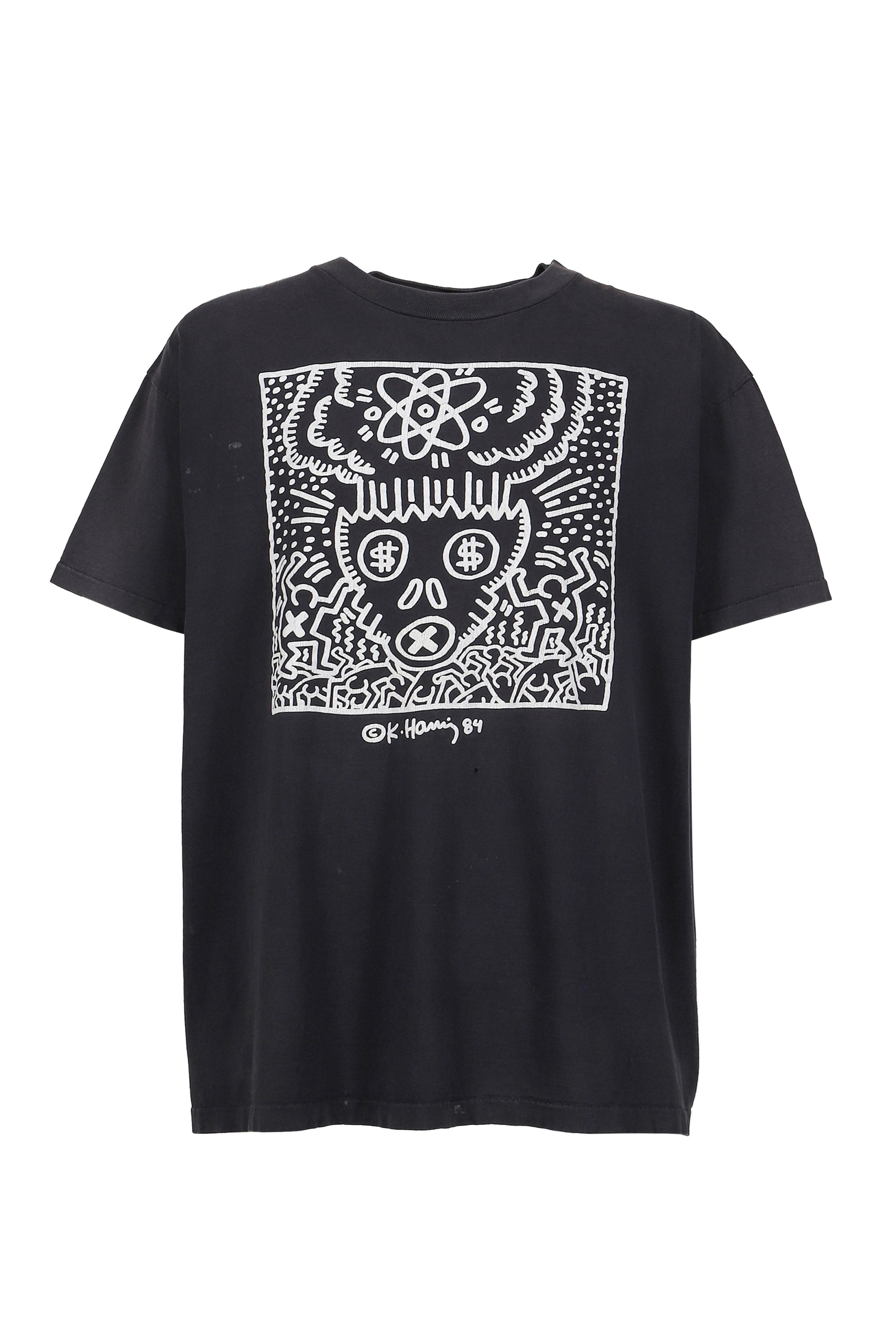 KEEP HEARING VINTAGE TEE / GRY