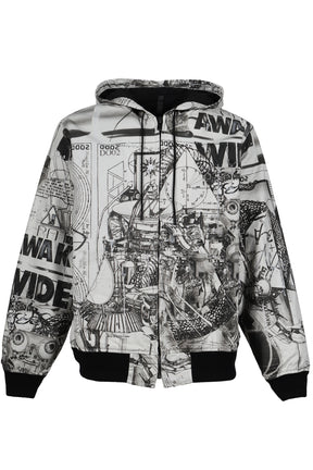 WIDE AWAKE DUCK JACKET  / GRY