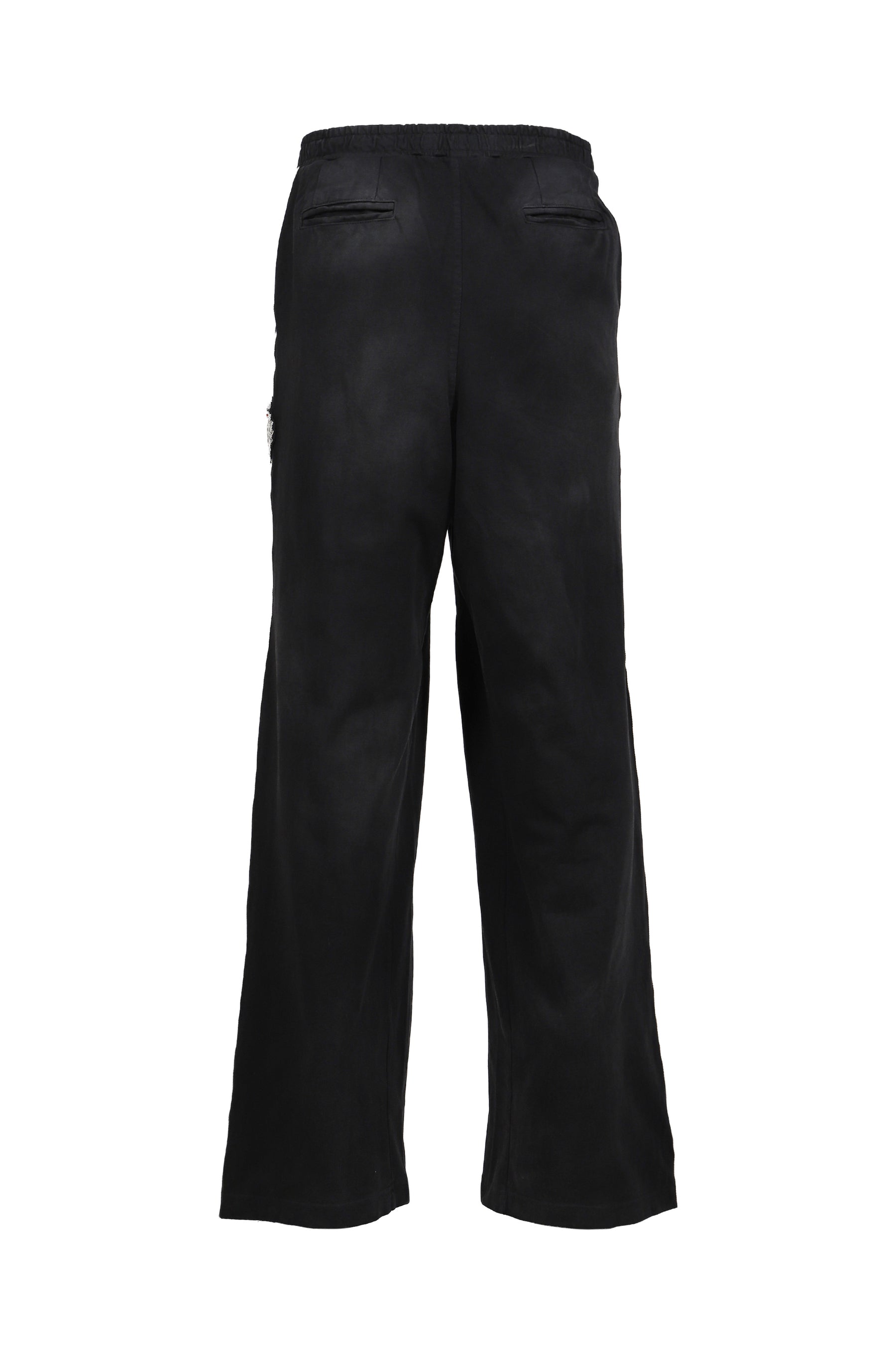 ACADEMY RIPPED TRACK PANT / VTG BLK 