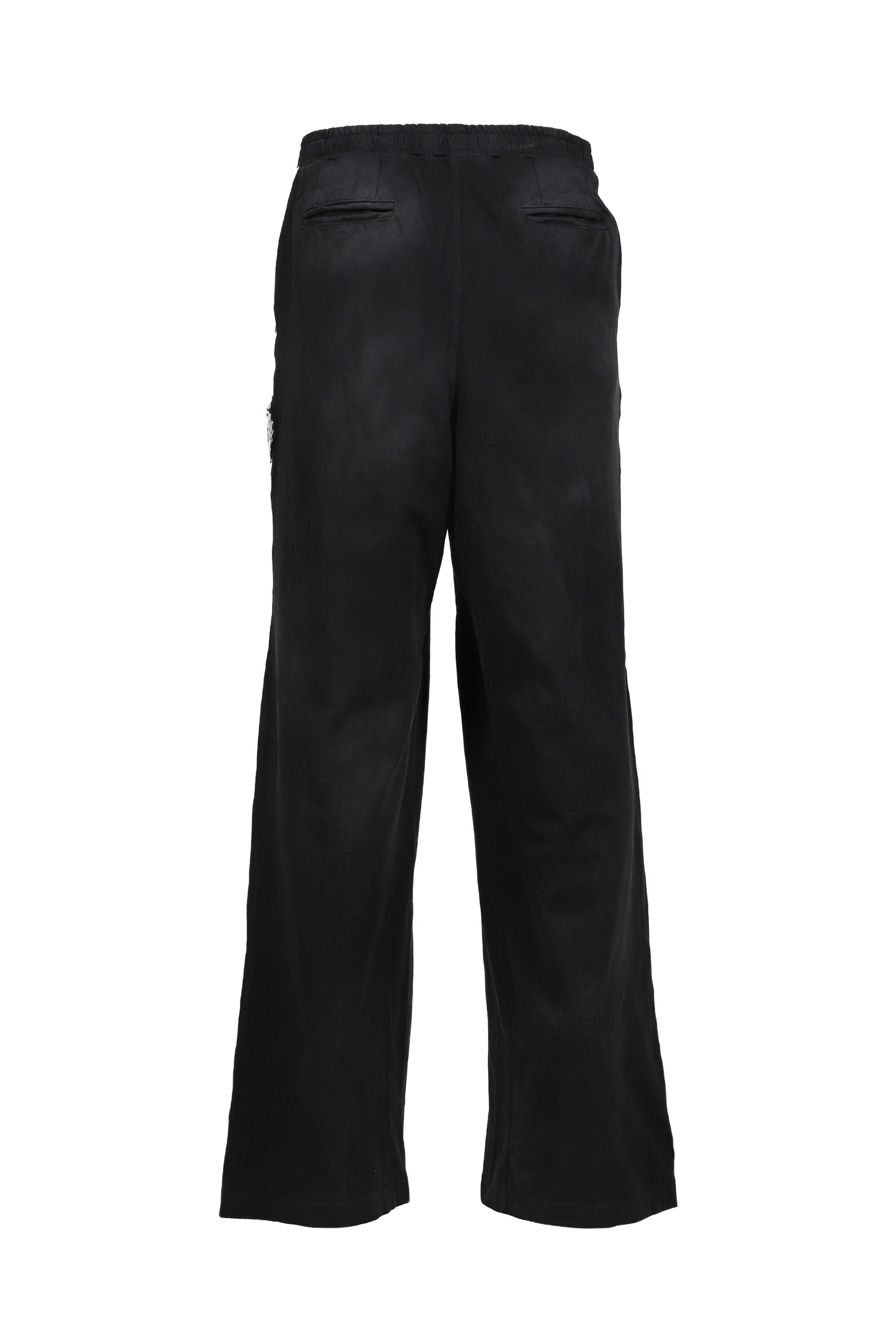 ACADEMY RIPPED TRACK PANT / VTG BLK