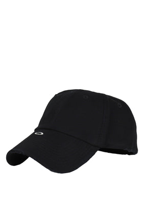 NANO LOGO STUDDED CAP / BLK