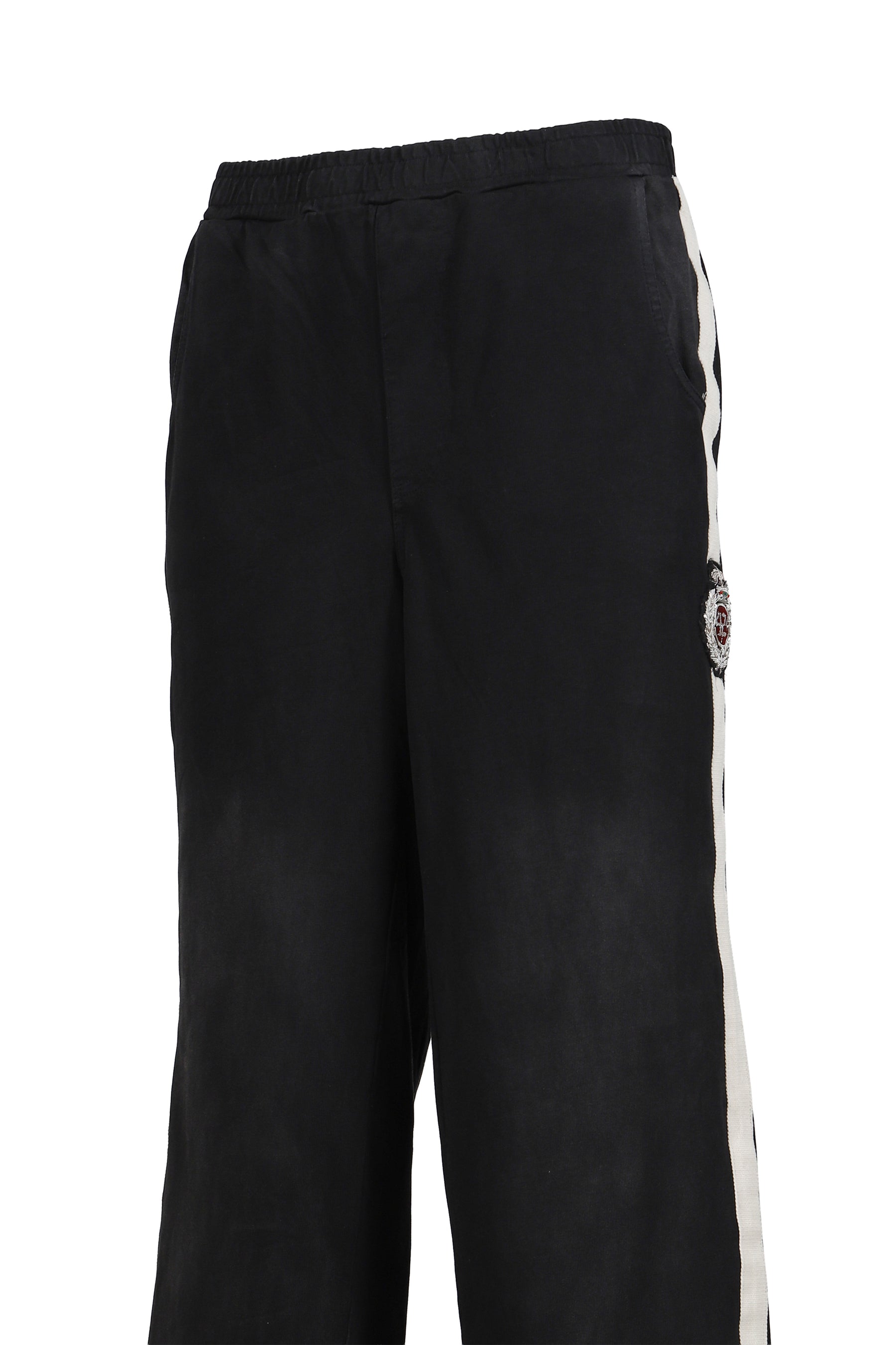 424 フォートゥーフォー FW25 ACADEMY RIPPED TRACK PANT / VTG BLK