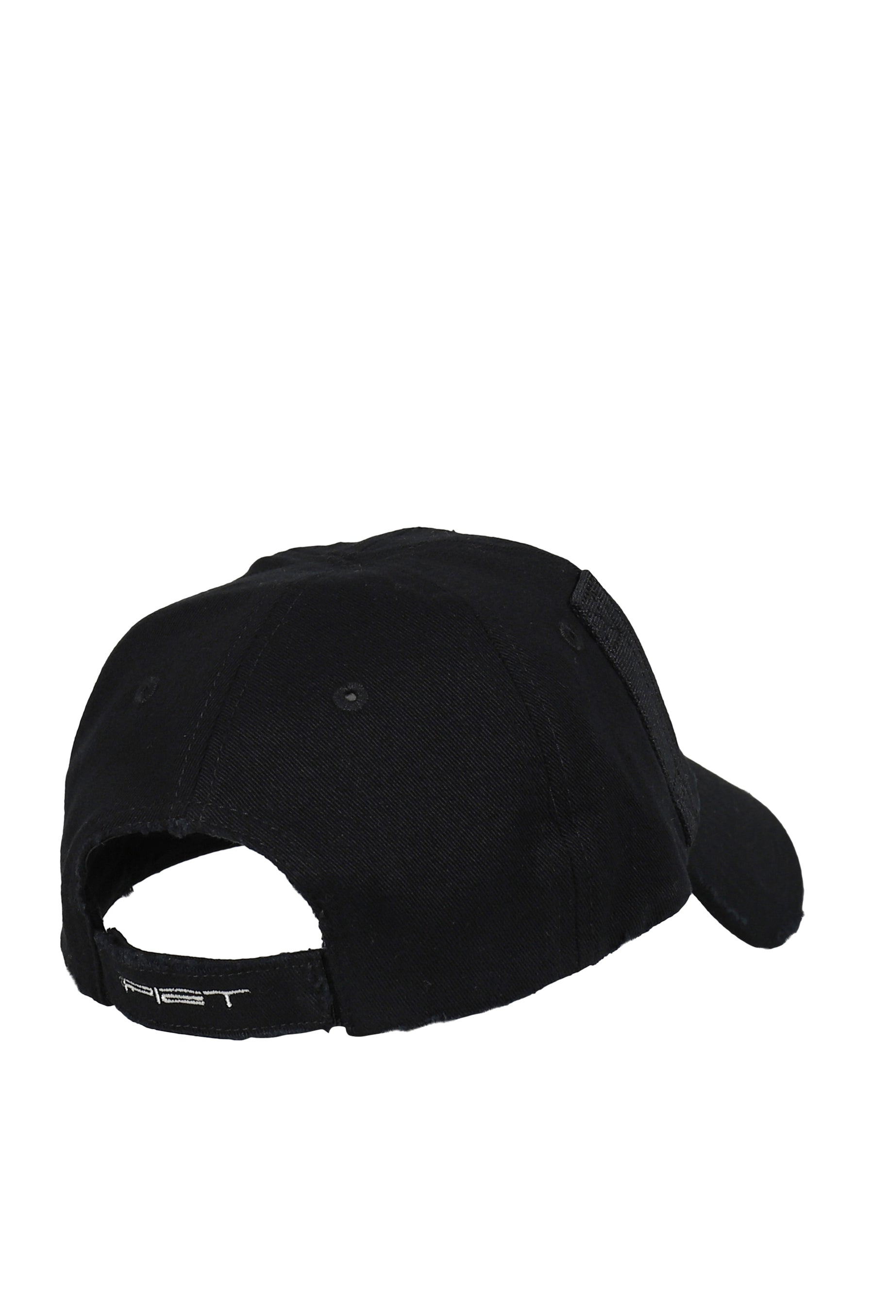NANO LOGO STUDDED CAP / BLK