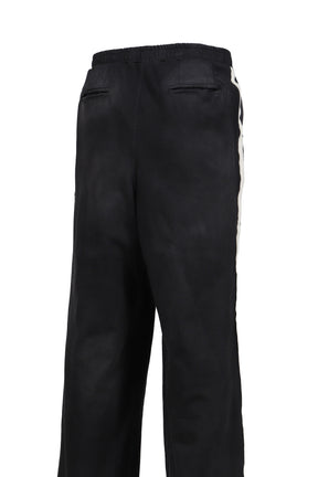 ACADEMY RIPPED TRACK PANT / VTG BLK 