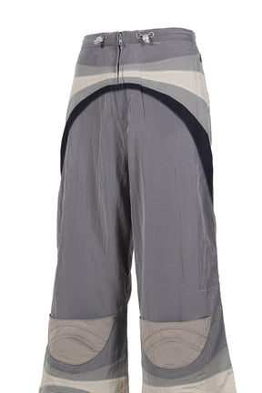 NYLON RAVE PANTS WOVEN / GRY