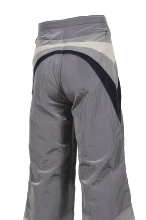 NYLON RAVE PANTS WOVEN / GRY