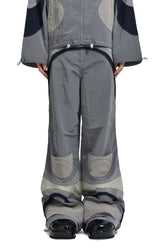 NYLON RAVE PANTS WOVEN / GRY