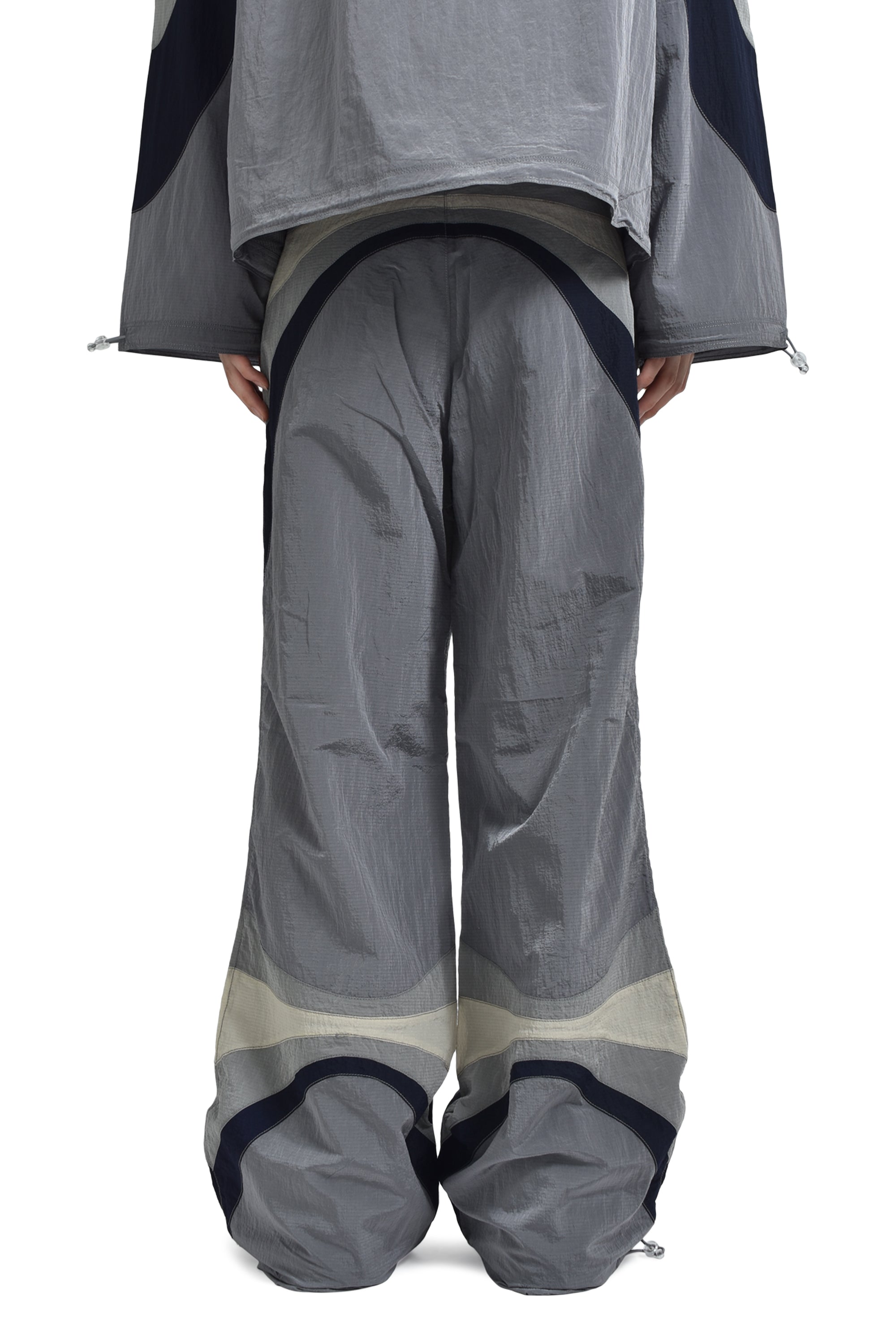 ERL FW25 Nylon Rave Pants Woven / Gray - Nubian