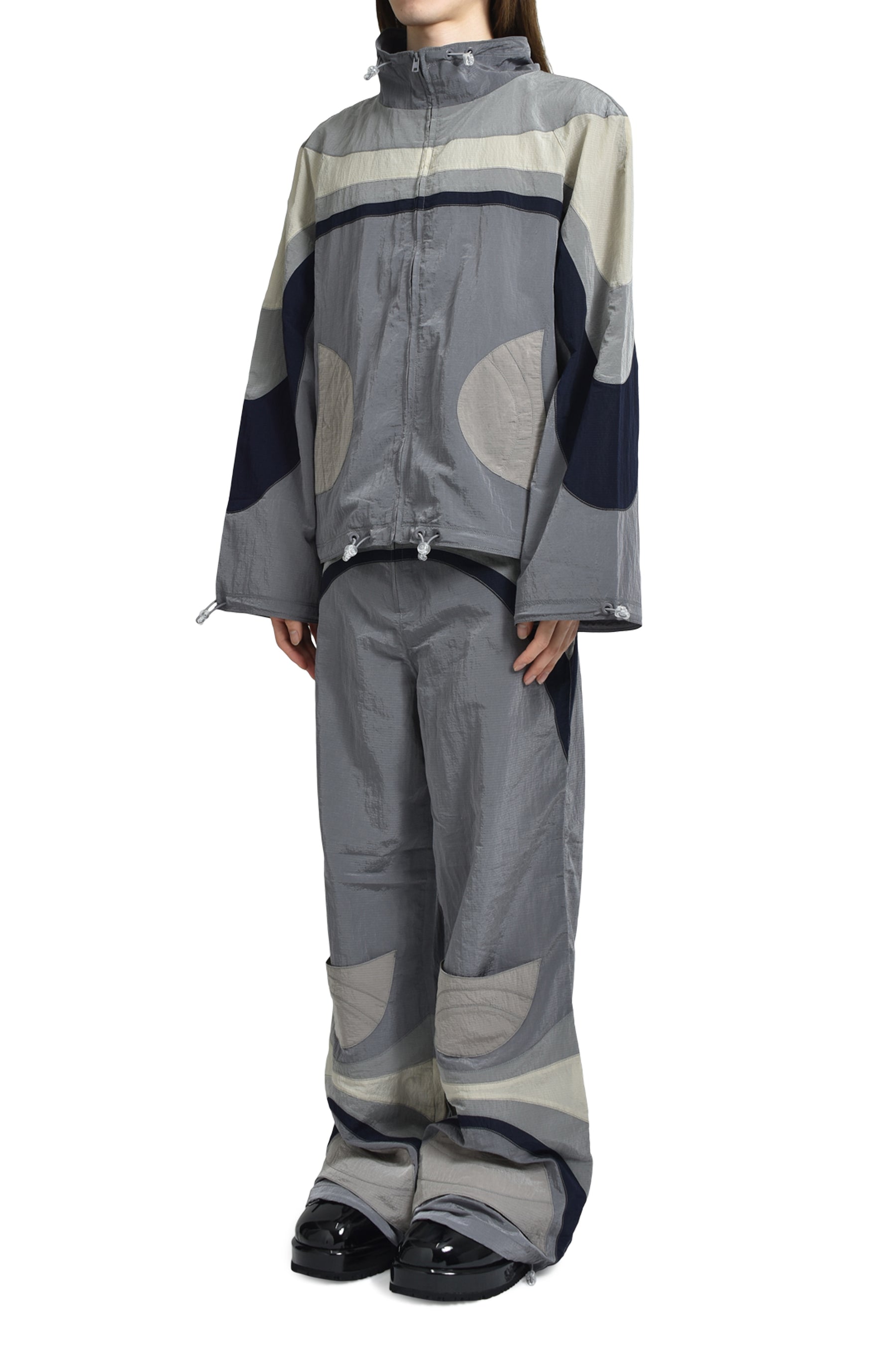 NYLON RAVE PANTS WOVEN / GRY