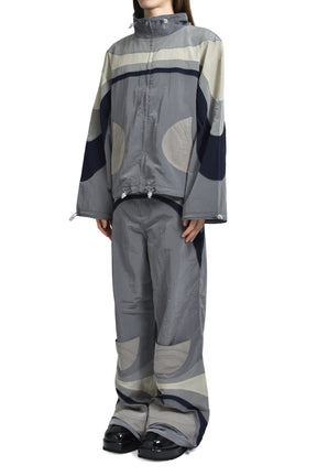 NYLON RAVE PANTS WOVEN / GRY