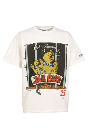 JAILBIRD TEE / WHT