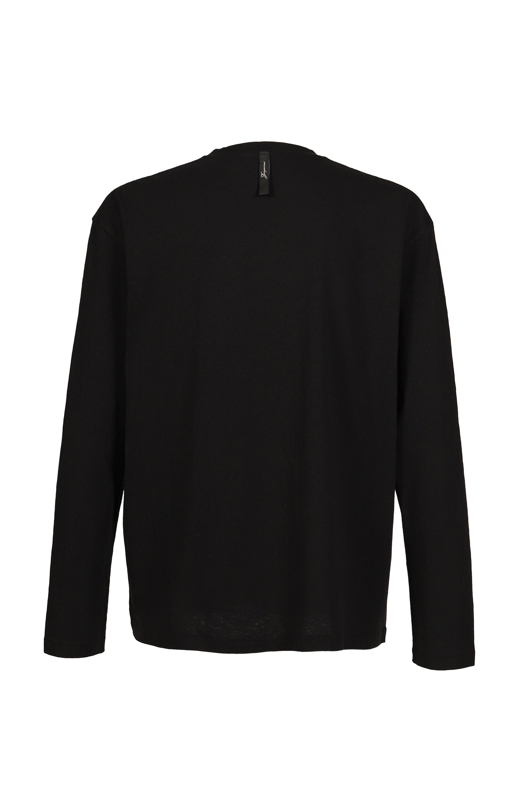 LE TSHIRT JACQUEMUS ML / BLK