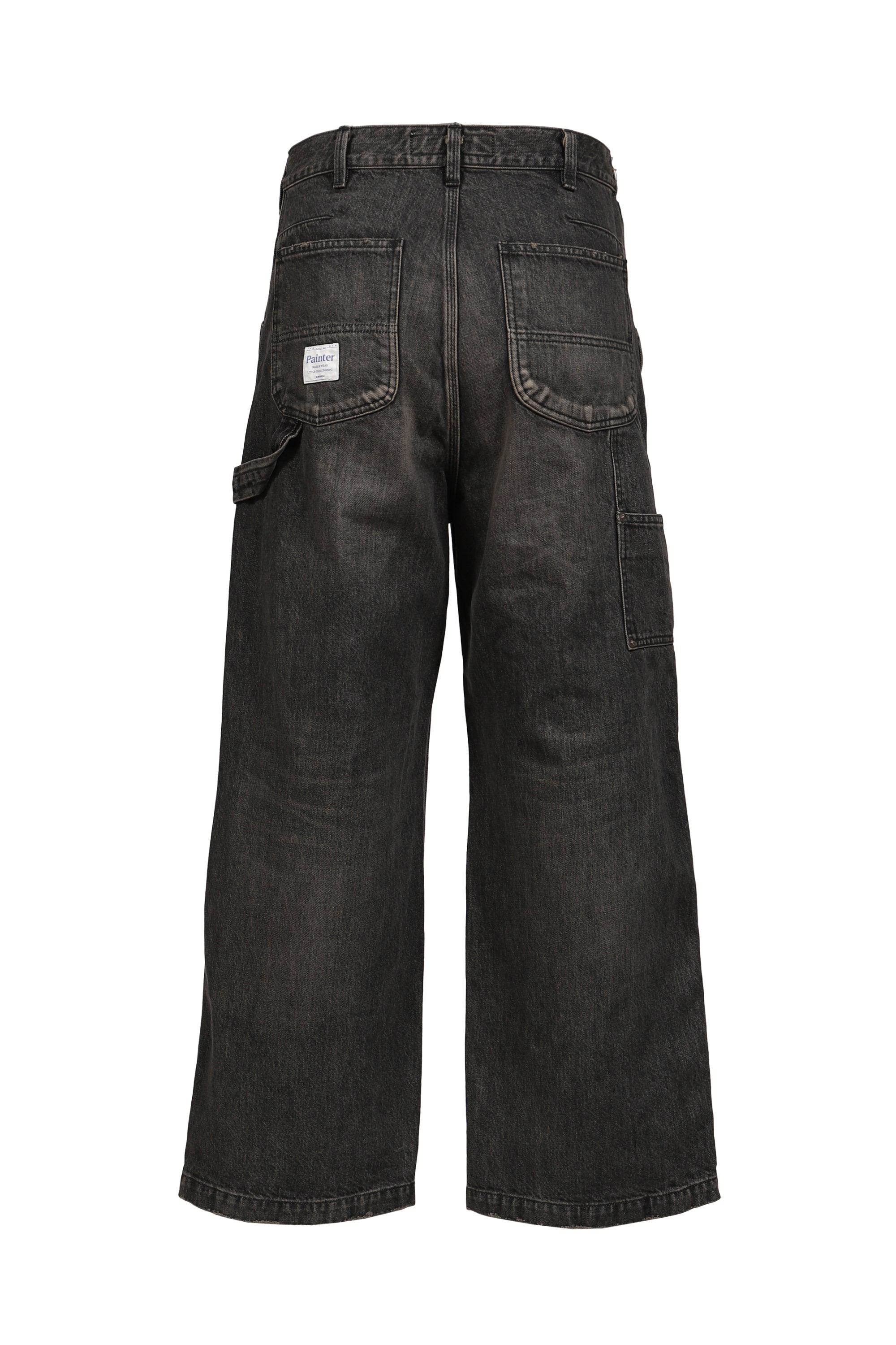 DAIRIKU ダイリク SS26 VINTAGE WASHED PAINTER DENIM WIDE PANTS