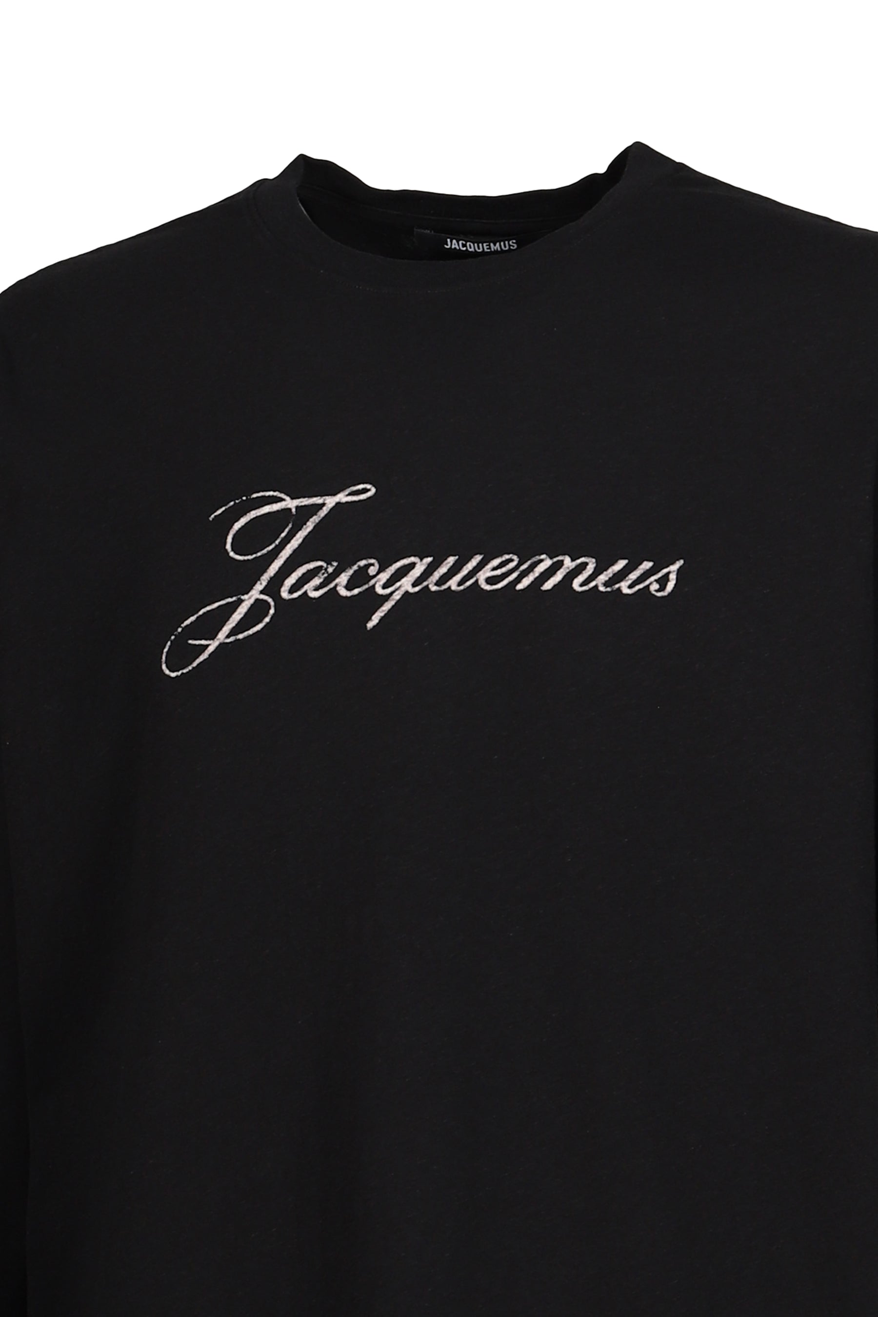 LE TSHIRT JACQUEMUS ML / BLK