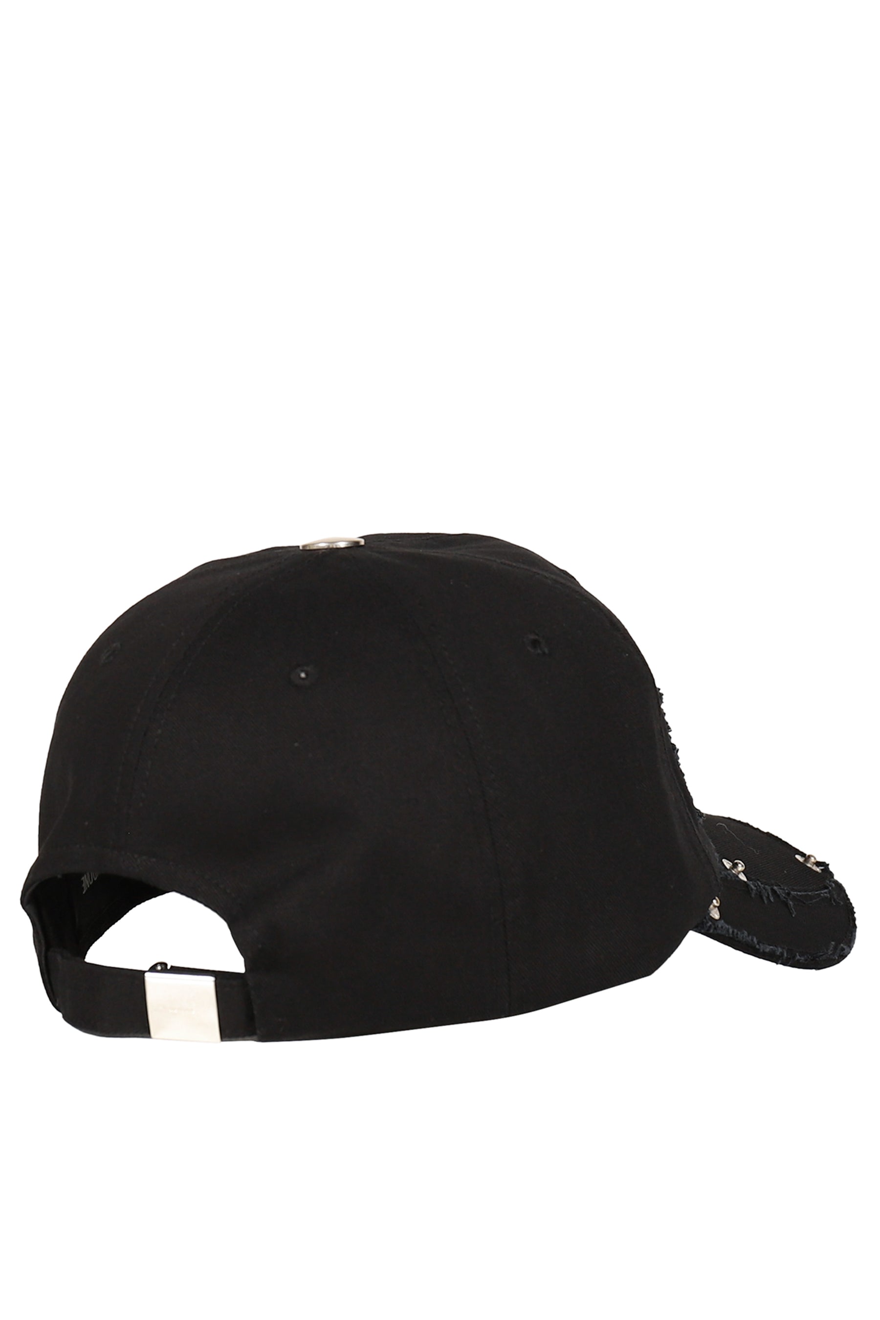 BLACK GOTHIC LOGO VINTAGE BASEBALL CAP / BLK