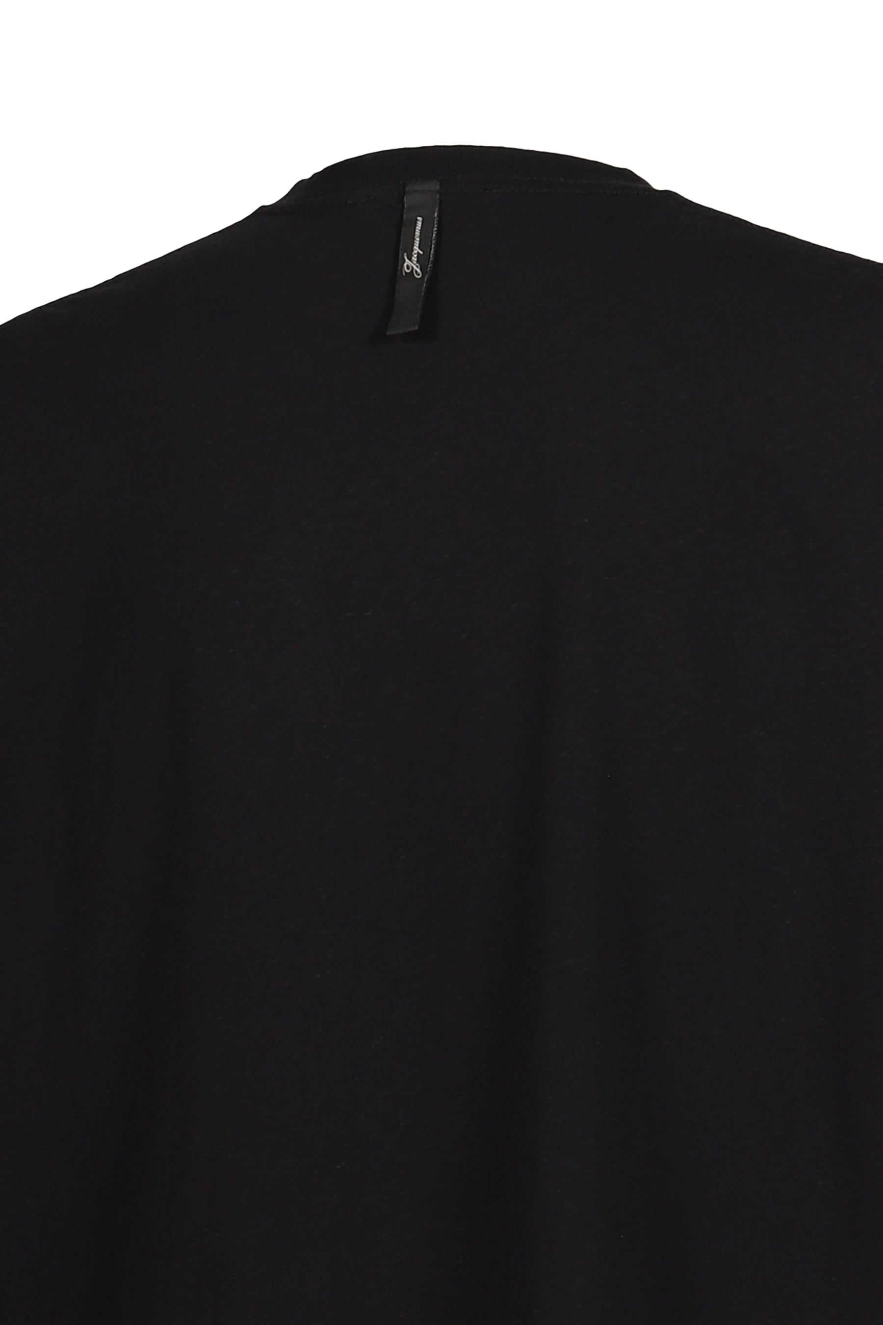 LE TSHIRT JACQUEMUS ML / BLK