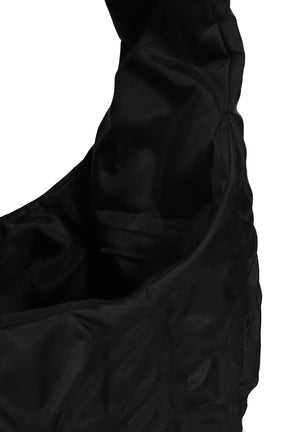 ALL LEAF VEIN BAG / BLACK