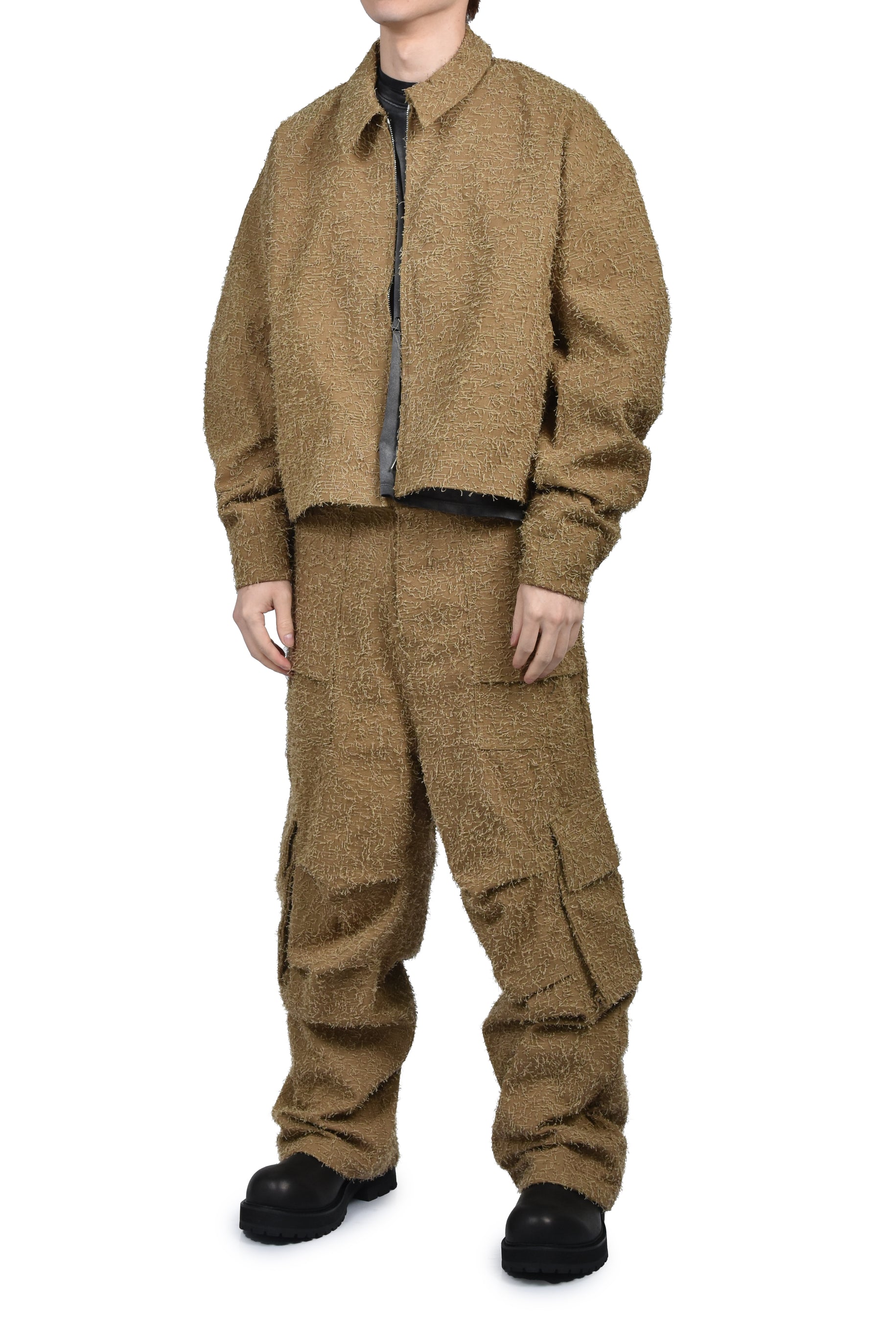 FLYING HAIR WORKER JACKET / SAND 