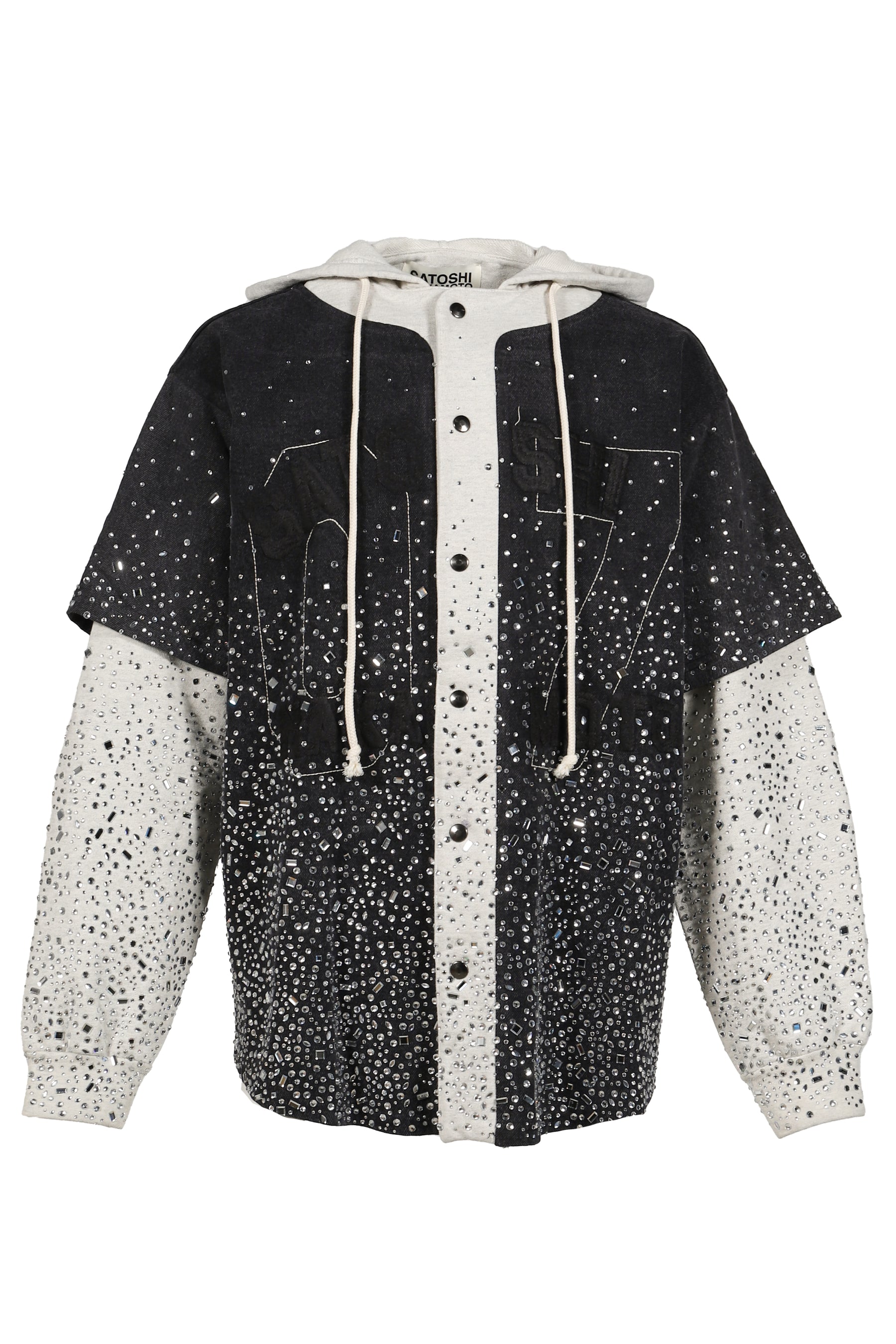 SHATTERED GLASS KNAPP RANCH HOODIE / BLK/GRY