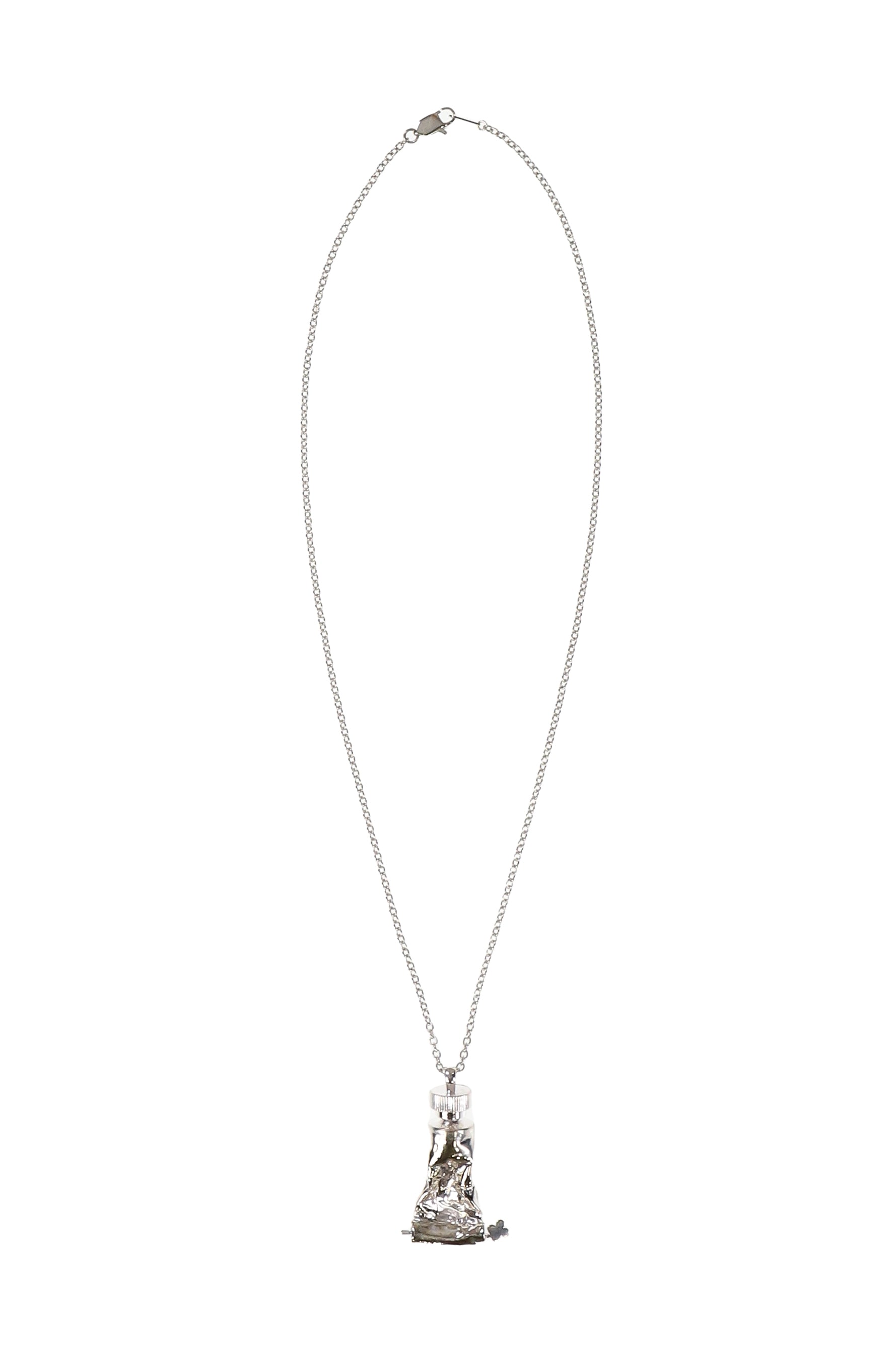 TUBE NECKLACE / SIL